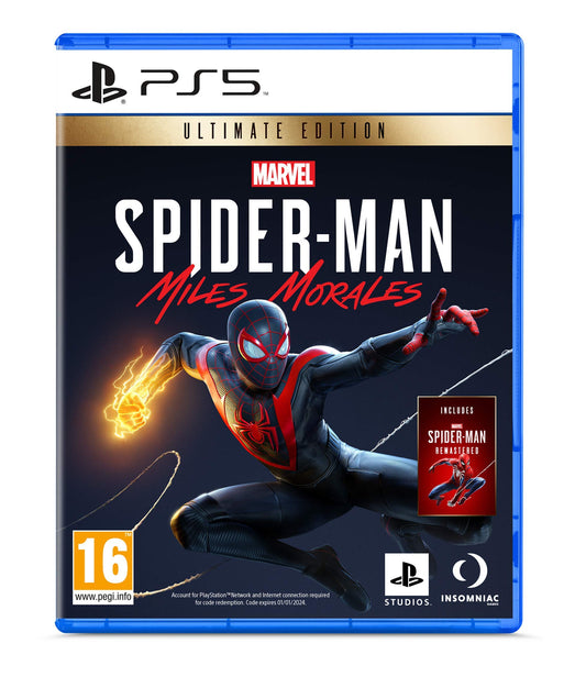 Sony, Marvel's Spider-Man : Miles Morales PS5, Jeu d'Action, Édition Standard, Version Physique avec CD, En Français, 1 joueur, PEGI 16, Pour PlayStation 5 - PATOGAZ