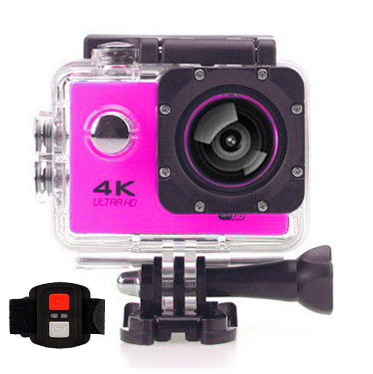 Foreign Trade Wholesale High-Definition Mini Waterproof Sports Camera Cycling Multi-Function Can Be Connected to Wifi with Remote Control Camera Anti-Shake - PATOGAZ