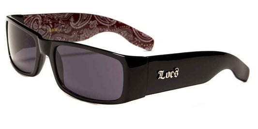 Locs lunettes de soleil poker rap rappeur mode ville habillé femmes hommes 8LOC9006