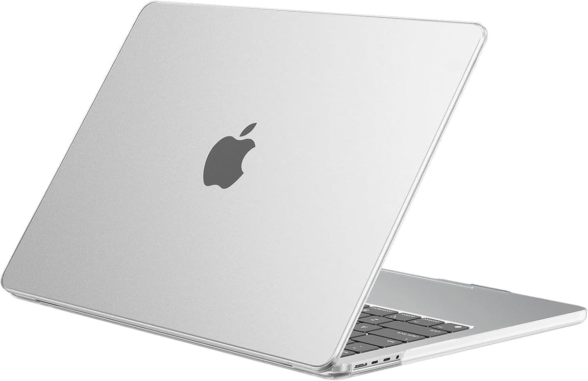 Coque MacBook Air 13,6" Crystal Clear — Compatible M2 / M3 / M4 / M5 (2022–2026)