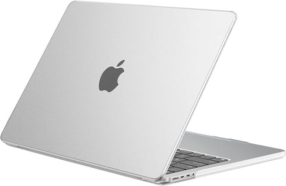Coque MacBook Air 13,6" Crystal Clear — Compatible M2 / M3 / M4 / M5 (2022–2026)