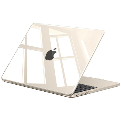 Coque MacBook Air 13,6" Crystal Clear — Compatible M2 / M3 / M4 / M5 (2022–2026)