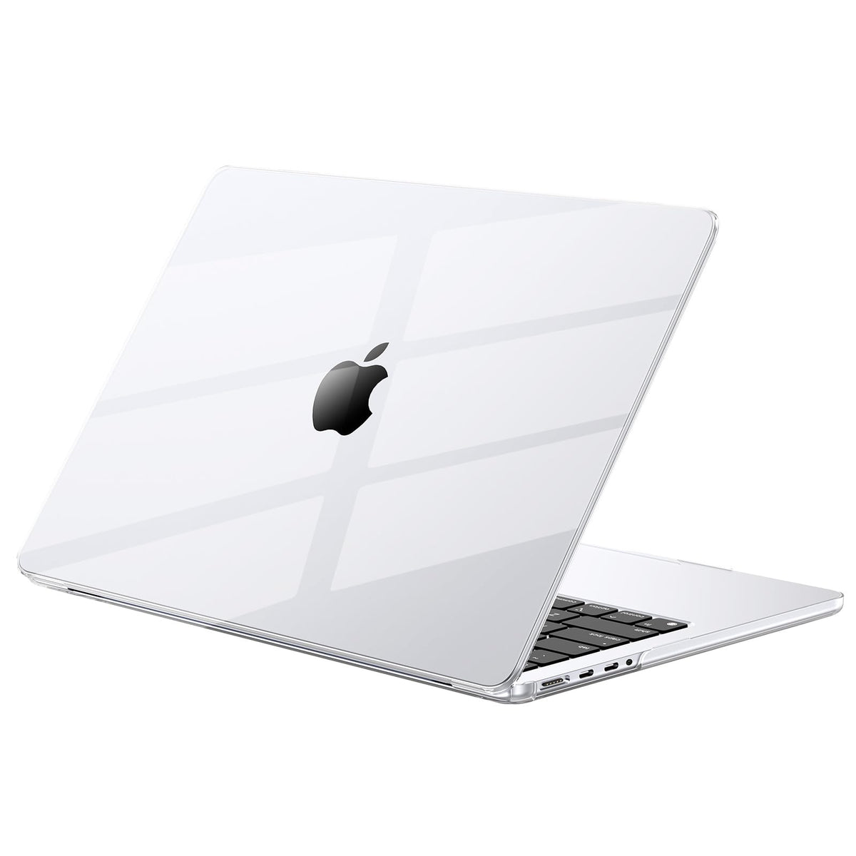 Coque MacBook Air 13,6" Crystal Clear — Compatible M2 / M3 / M4 / M5 (2022–2026)