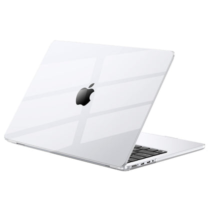 Coque MacBook Air 13,6" Crystal Clear — Compatible M2 / M3 / M4 / M5 (2022–2026)