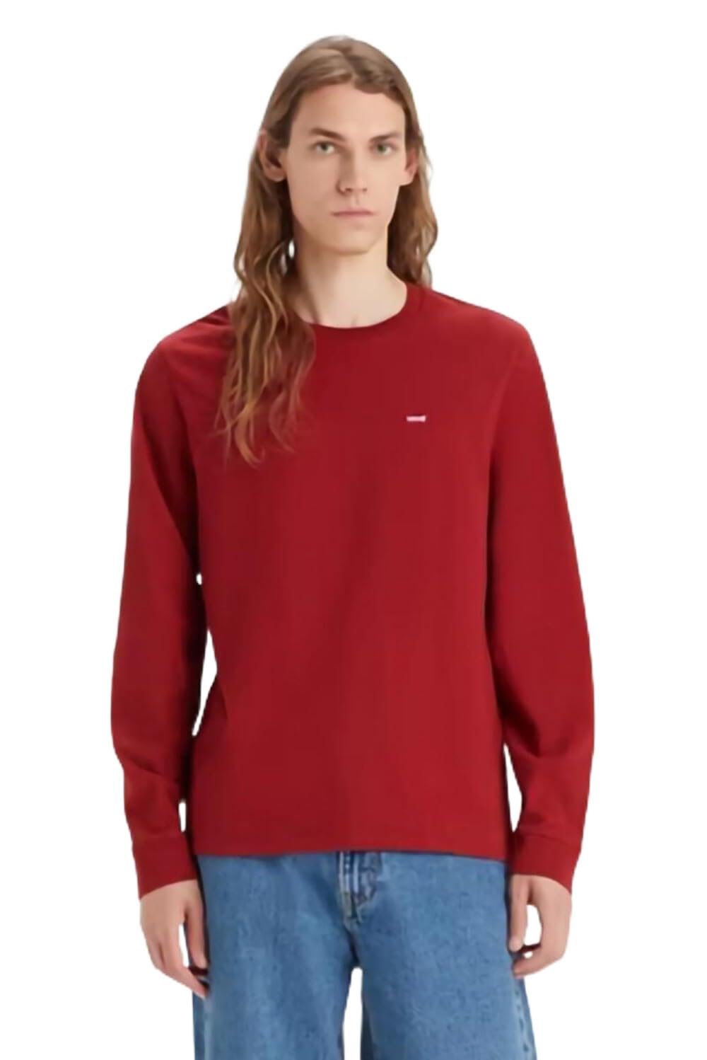Levi's Long-Sleeve Original Housemark Tee T-Shirt Homme
