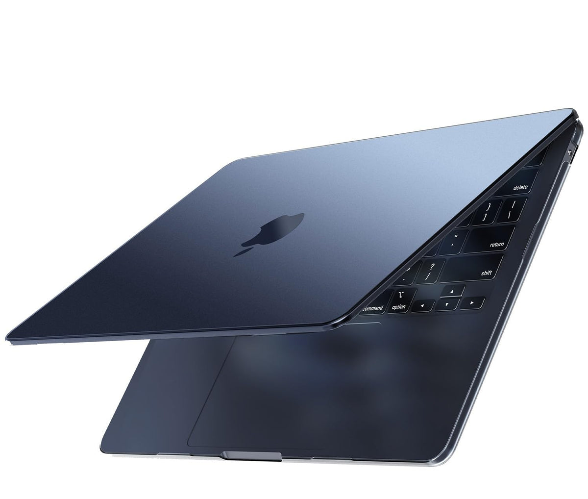 Coque MacBook Air 13,6" Crystal Clear — Compatible M2 / M3 / M4 / M5 (2022–2026)