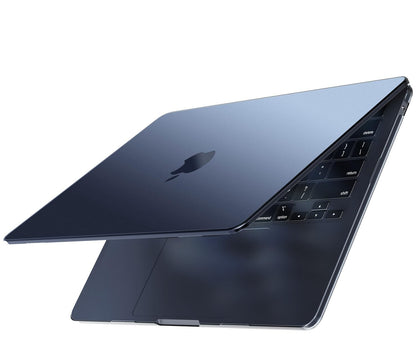 Coque MacBook Air 13,6" Crystal Clear — Compatible M2 / M3 / M4 / M5 (2022–2026)