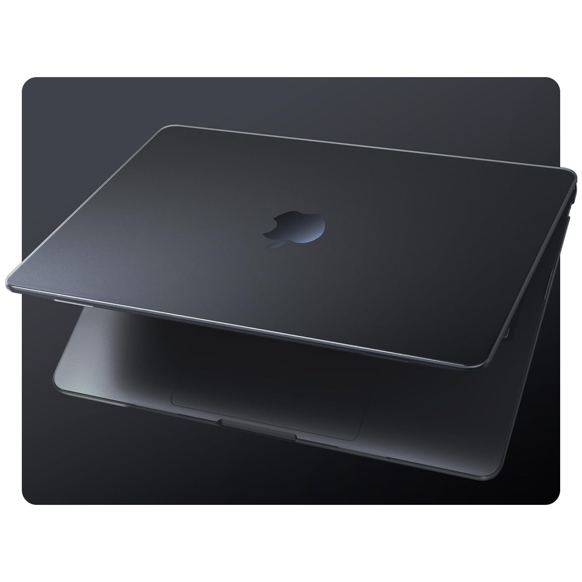 Coque MacBook Air 13,6" Crystal Clear — Compatible M2 / M3 / M4 / M5 (2022–2026)