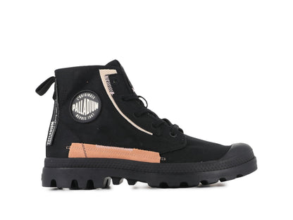 Palladium Pampa Underlayer — Boot Mid-Cut Femme Blanc