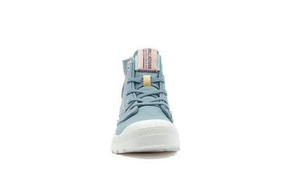 Palladium Pampa Underlayer — Boot Mid-Cut Femme Blanc
