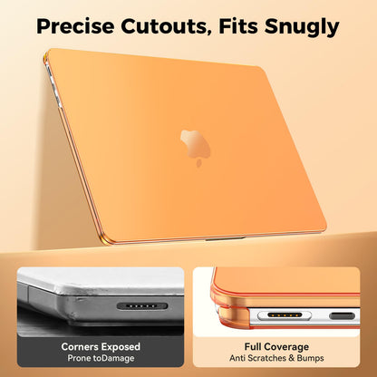 Coque MacBook Air 13,6" Crystal Clear — Compatible M2 / M3 / M4 / M5 (2022–2026)