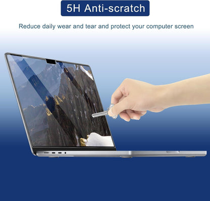 Pack 2 Films Protecteurs d'Écran MacBook Air 13,6" M5/M4/M3/M2 (2022-2026) – 5H Haute Définition Anti-Rayures