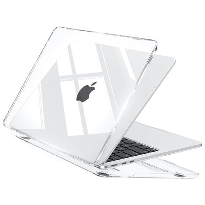 Coque MacBook Air 13,6" Crystal Clear — Compatible M2 / M3 / M4 / M5 (2022–2026)