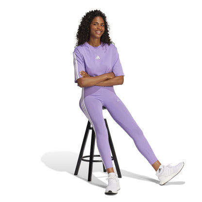 adidas Women's Legging Coton 3 Bandes Essentials - PATOGAZ