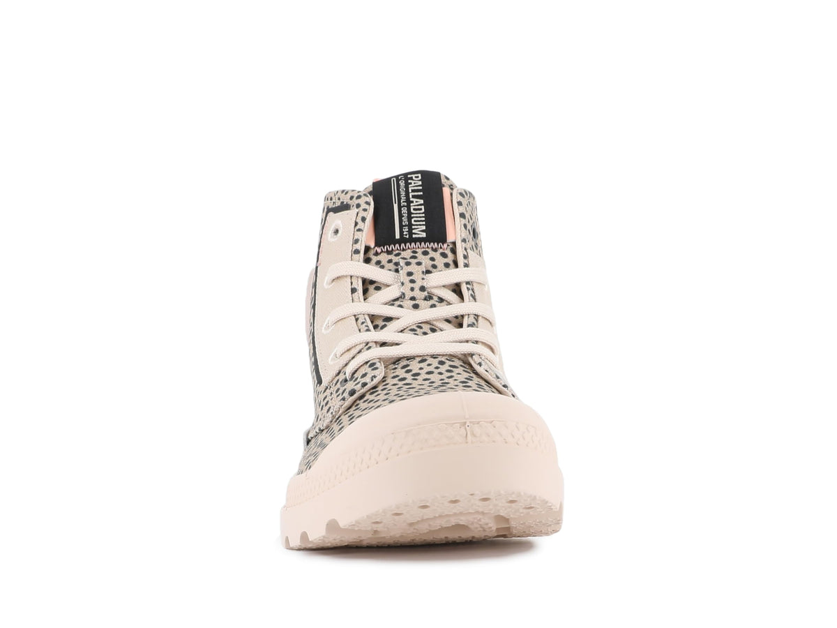 Palladium Pampa Underlayer — Boot Mid-Cut Femme Blanc