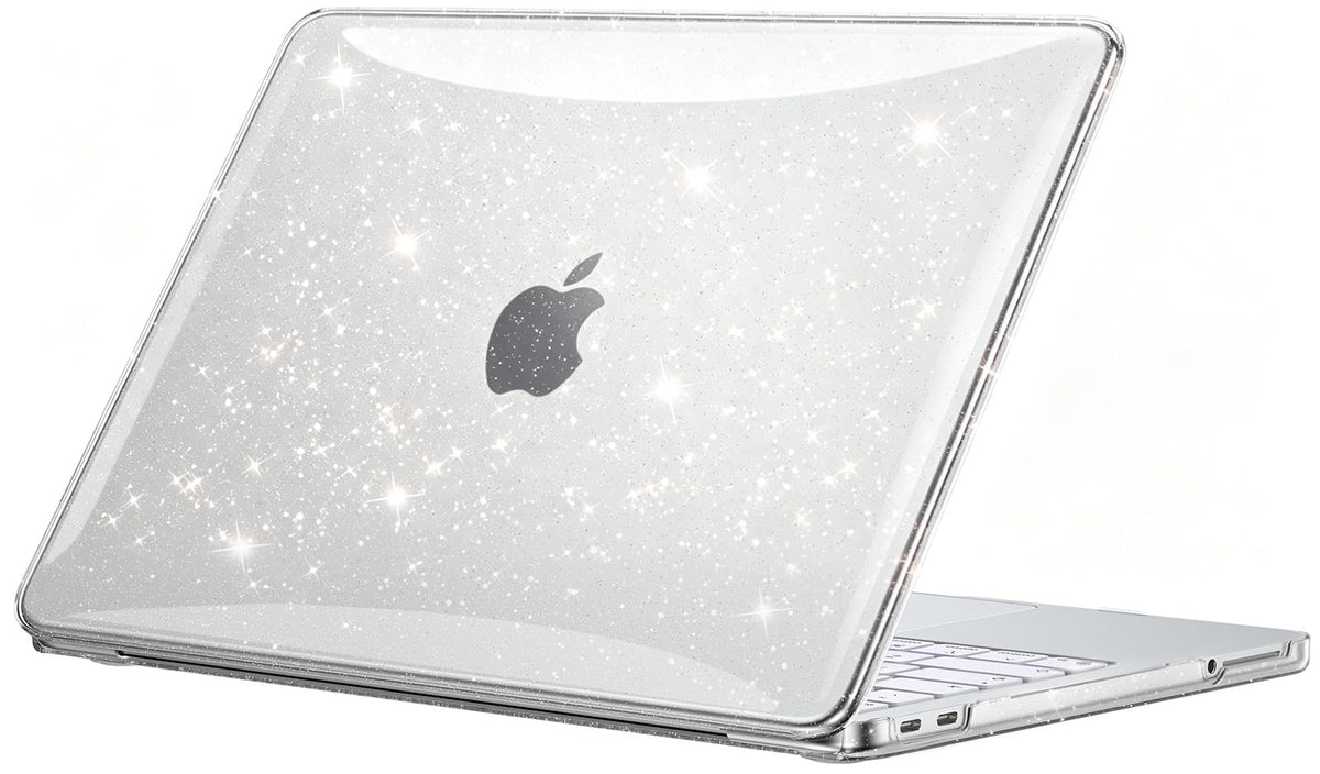 Coque MacBook Air 13,6" Crystal Clear — Compatible M2 / M3 / M4 / M5 (2022–2026)