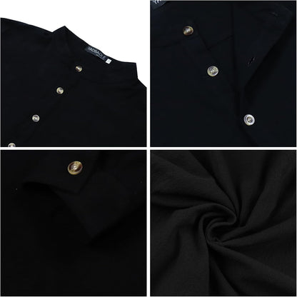 Chemise Lin classique YAOBAOLE