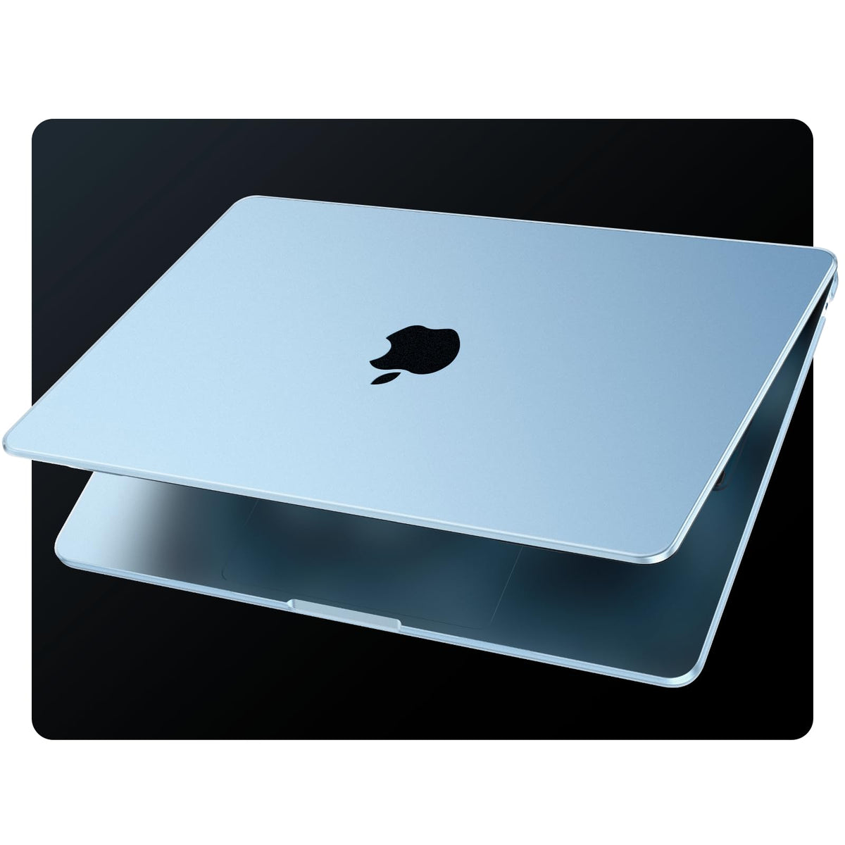 Coque MacBook Air 13,6" Crystal Clear — Compatible M2 / M3 / M4 / M5 (2022–2026)