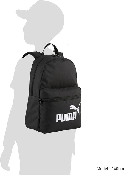 PUMA PUMA PHASE Small Backpack, Sacs à dos classiques Unisexe Enfants, PUMA Black, OSFA - 091323 - PATOGAZ