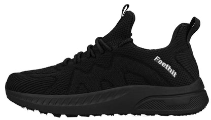 Feethit Baskets et Chaussures de Sport Homme Tennis Running Marche Sneakers | Mesh respirant, intérieur doux, amorti EVA, semelle en caoutchouc antidérapante, lacets réglables, sport et quotidien - PATOGAZ