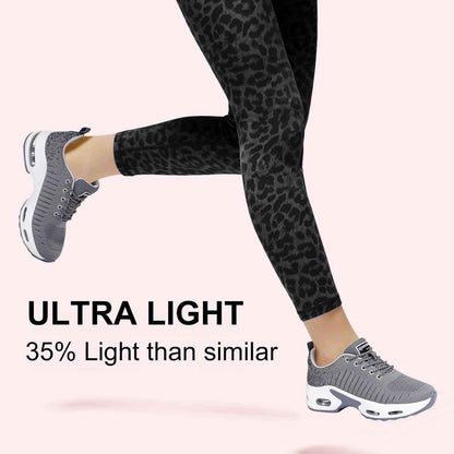Myztra Femme Baskets Running Coussin Amortissant | Marche, Amortissantes, Légères, Respirantes, Antidérapantes, Confortables, Fitness, Gym, Jogging, Quotidien