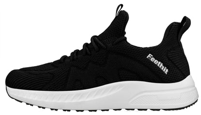 Feethit Baskets et Chaussures de Sport Homme Tennis Running Marche Sneakers | Mesh respirant, intérieur doux, amorti EVA, semelle en caoutchouc antidérapante, lacets réglables, sport et quotidien - PATOGAZ