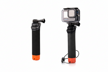 Poignée Flottante GoPro - Lammcou – Monopode Étanche avec Corde de Sécurité & Bracelet - Compatible Hero 13/12/11/10/9, Insta360, DJI