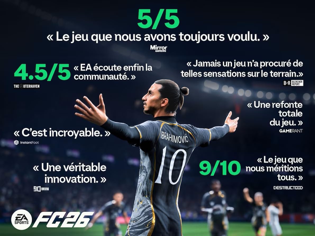 EA SPORTS FC 26 — Édition Standard Xbox Series X / Xbox One (Disque) - PATOGAZ