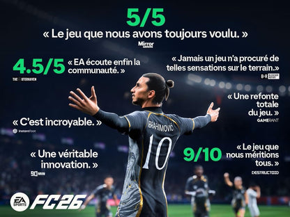 EA SPORTS FC 26 — Édition Standard Xbox Series X / Xbox One (Disque) - PATOGAZ
