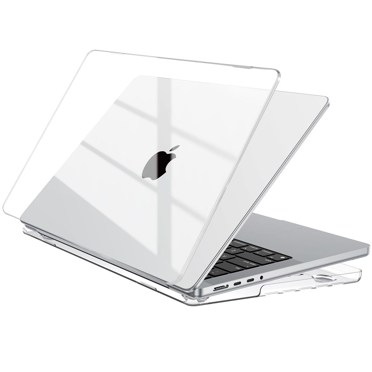 Coque MacBook Air 13,6" Crystal Clear — Compatible M2 / M3 / M4 / M5 (2022–2026)