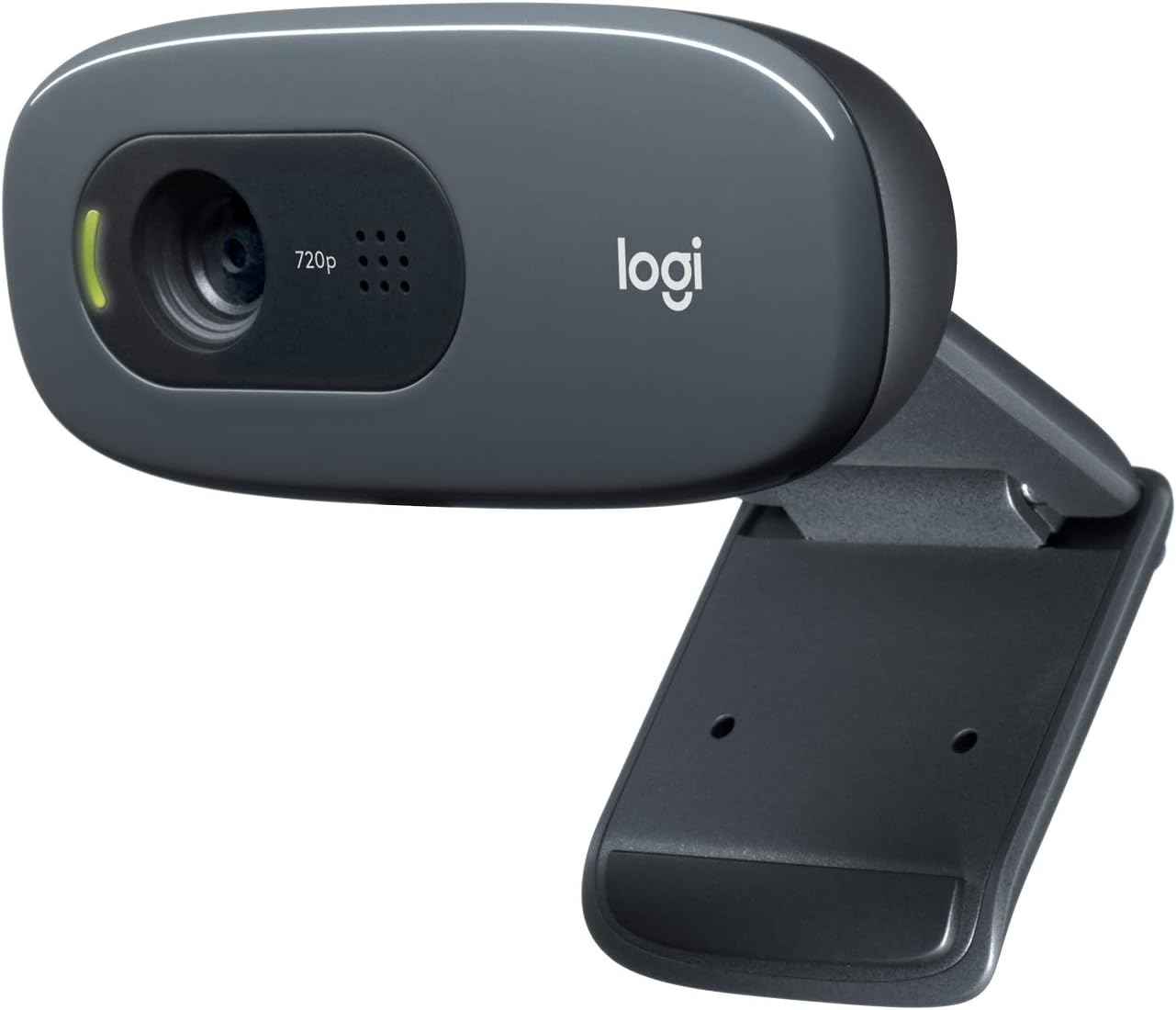 Logitech C270 Webcam Streaming HD | Webcam 720p/30ips, Appel Vidéo HD, Large Champ de Vision, Micro Antiparasites, Skype/FaceTime, PC/Mac/Chromebook