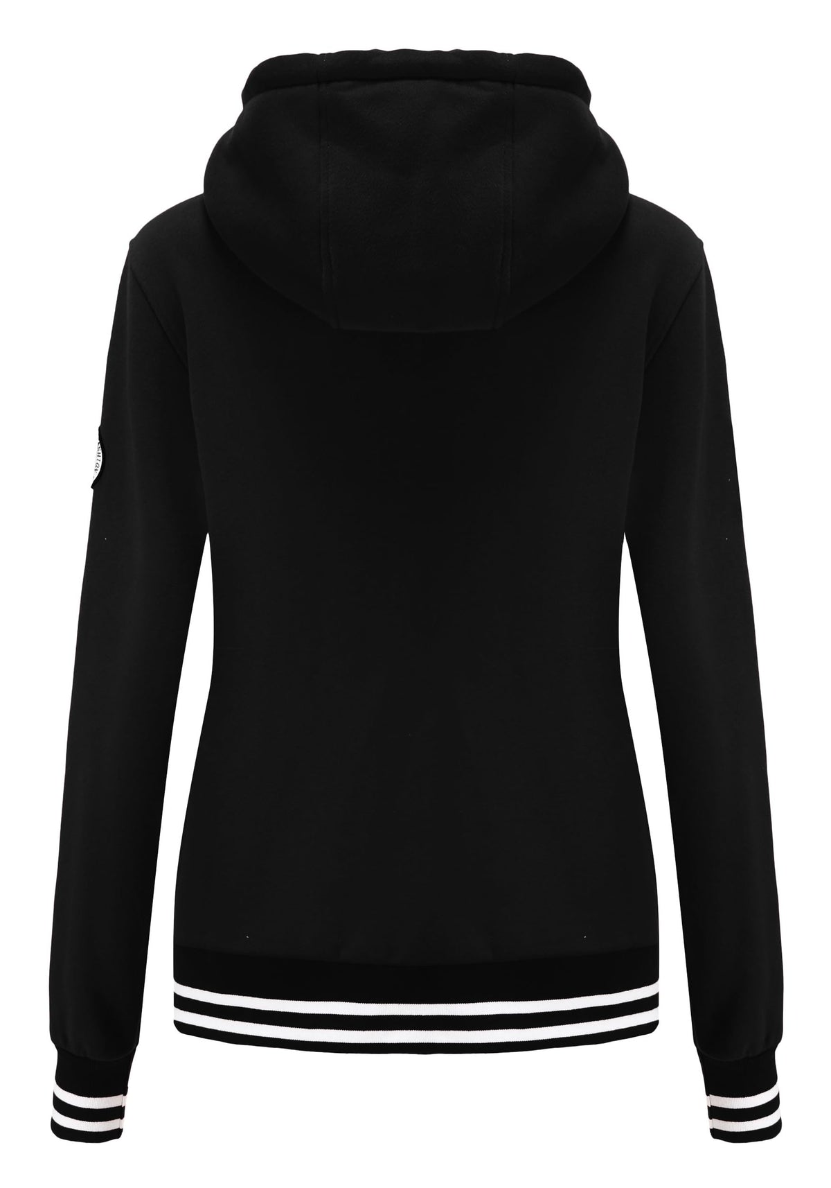 TrendiMax Sweat à Capuche Femmes avec Poches Manches Longues Manteau Femme Hiver Zippé Col Montant Hoodie Femme Chaude Douce Confortable - PATOGAZ