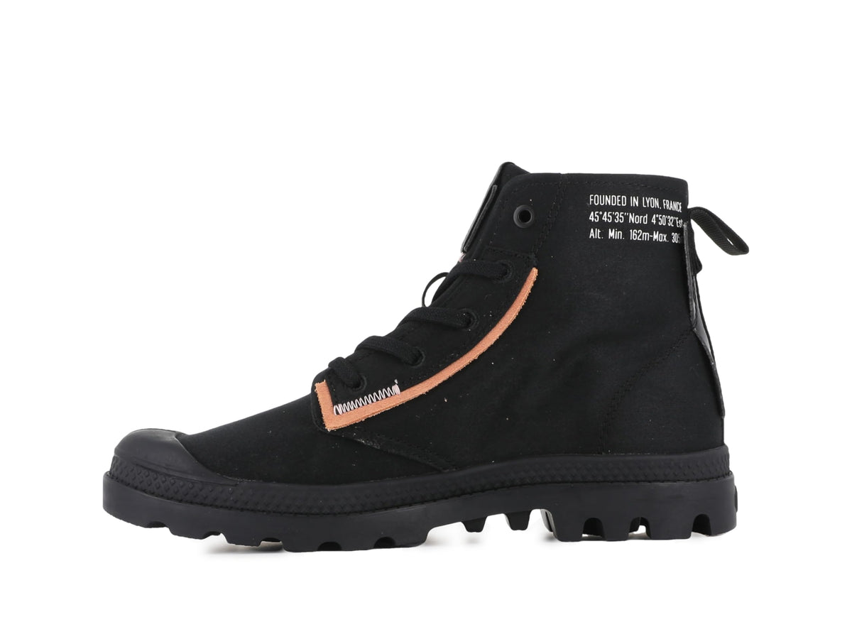 Palladium Pampa Underlayer — Boot Mid-Cut Femme Blanc