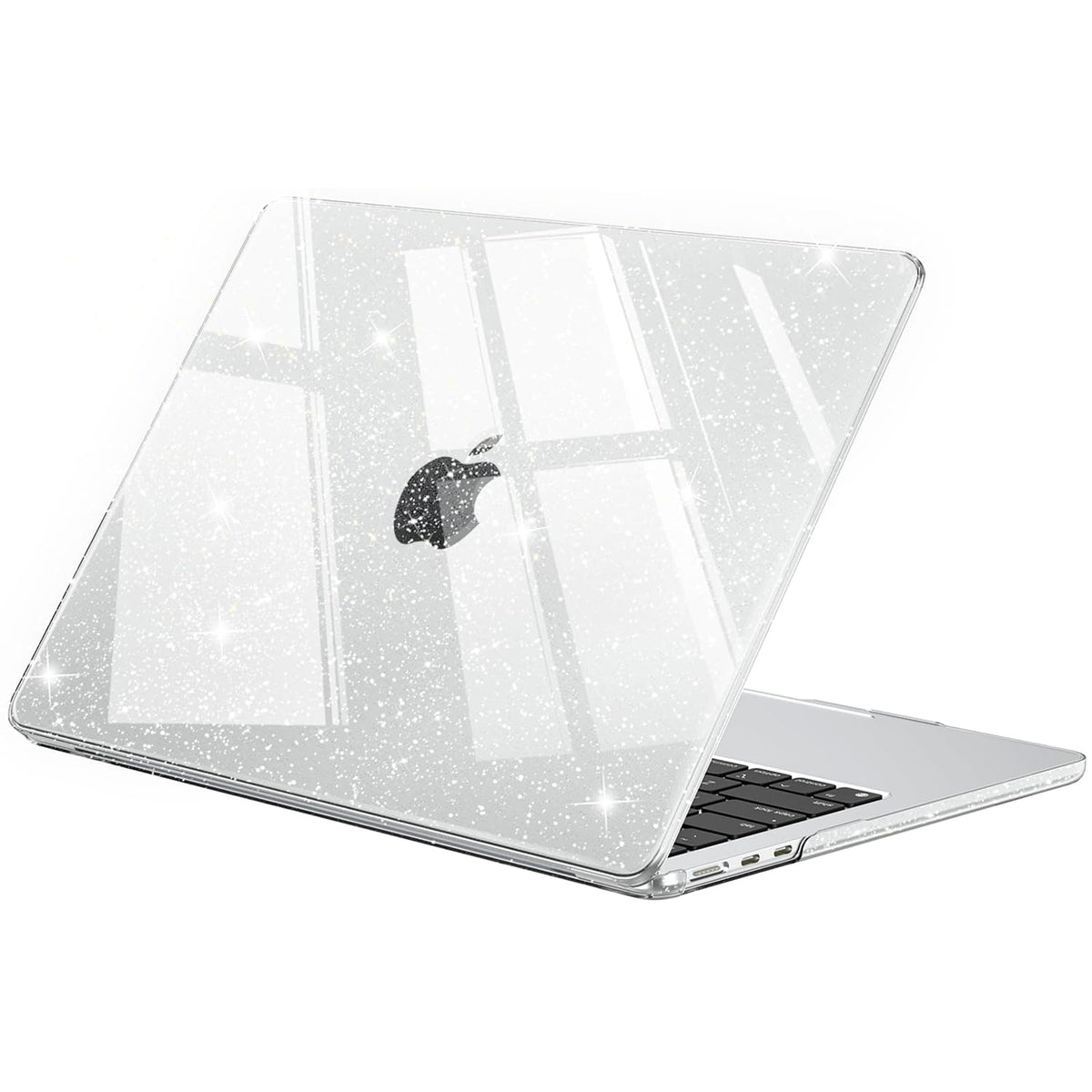 Coque MacBook Air 13,6" Crystal Clear — Compatible M2 / M3 / M4 / M5 (2022–2026)