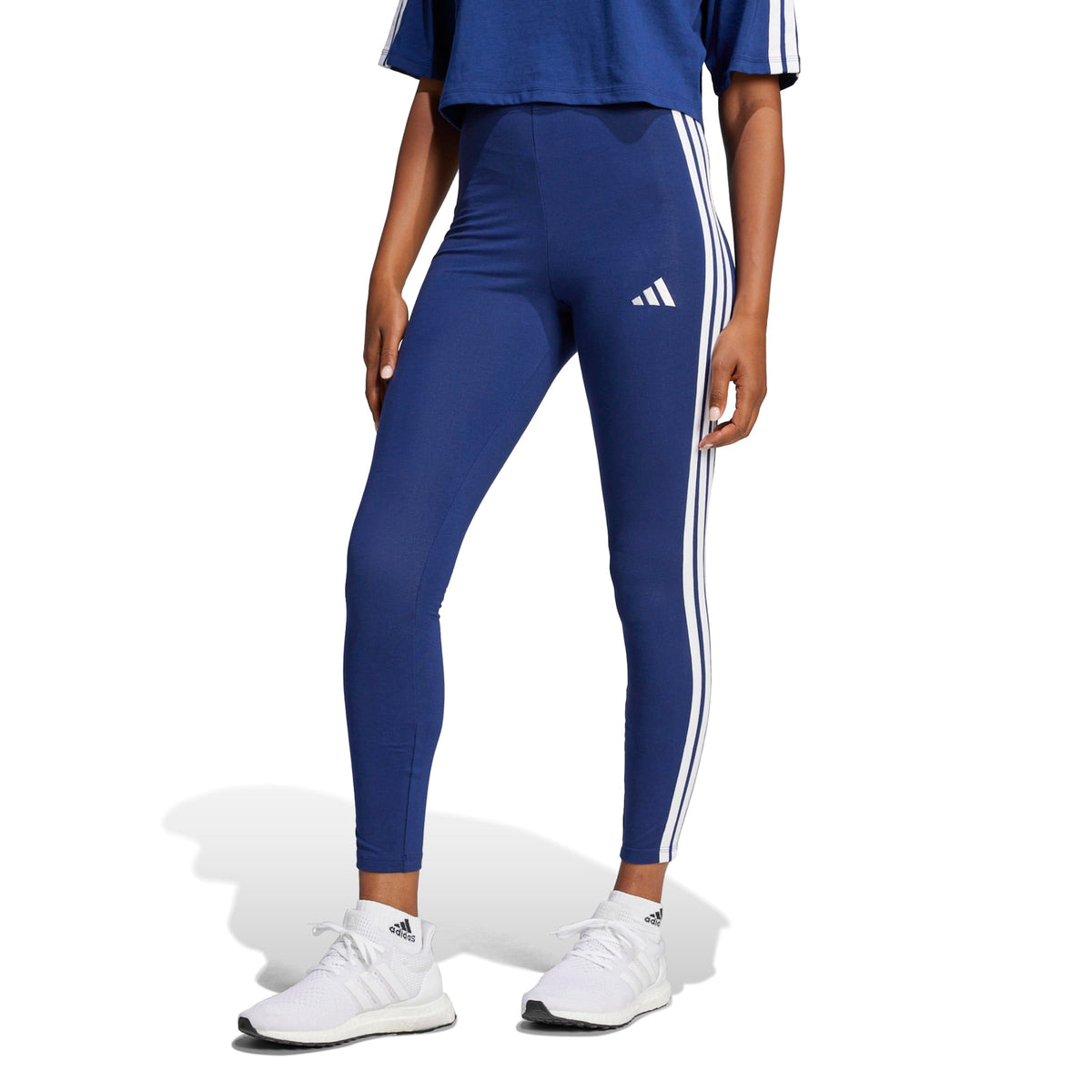 adidas Women's Legging Coton 3 Bandes Essentials - PATOGAZ