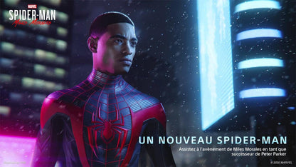 Sony, Marvel's Spider-Man : Miles Morales PS5, Jeu d'Action, Édition Standard, Version Physique avec CD, En Français, 1 joueur, PEGI 16, Pour PlayStation 5 - PATOGAZ