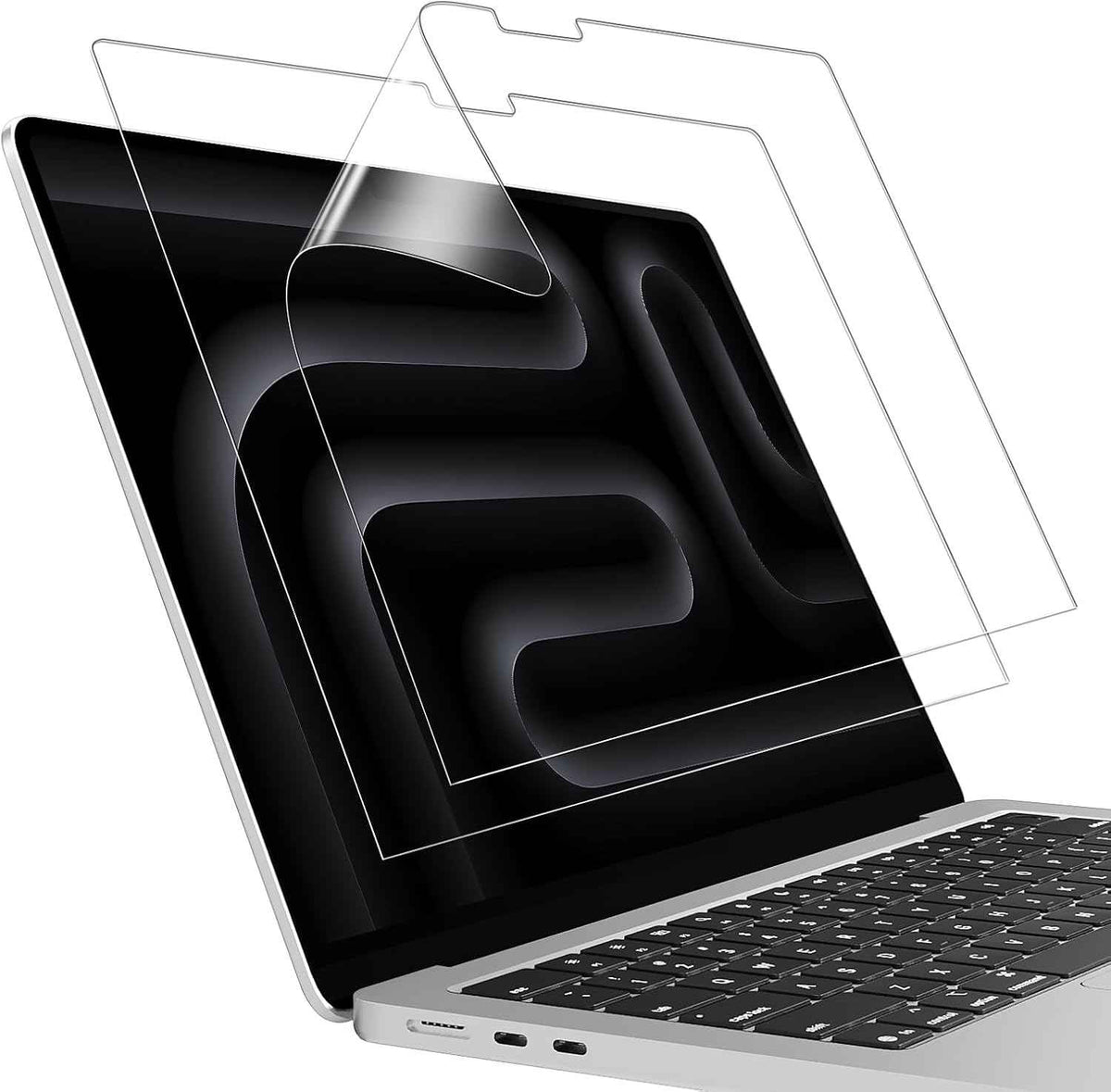 Film Protecteur d'Écran MacBook Pro 14" – Compatible M1 à M5 (2021–2026) – Dureté 5H Anti-Rayures