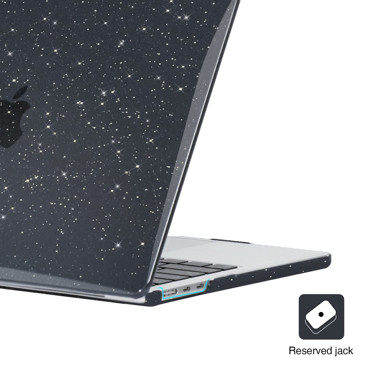 Coque MacBook Air 13,6" Crystal Clear — Compatible M2 / M3 / M4 / M5 (2022–2026)