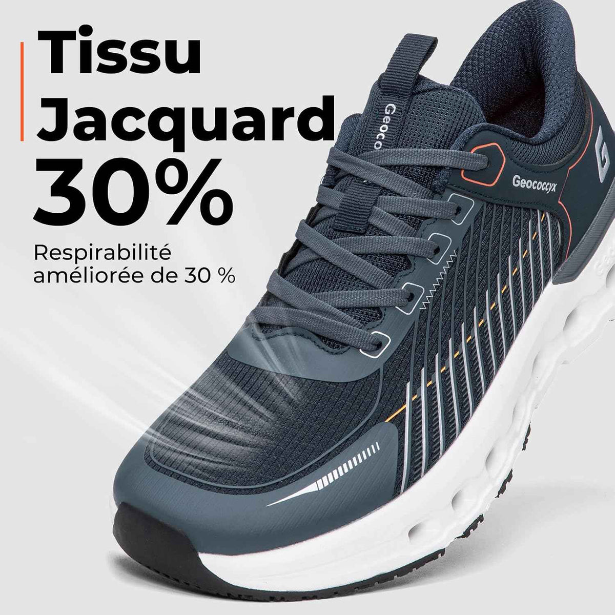 Baskets Larges Chaussures de Sport Homme | Chaussures à bout large, Pieds Larges, Respirant, Antidérapant, Amorti, pour Sorties quotidiennes, Fitness, Jogging