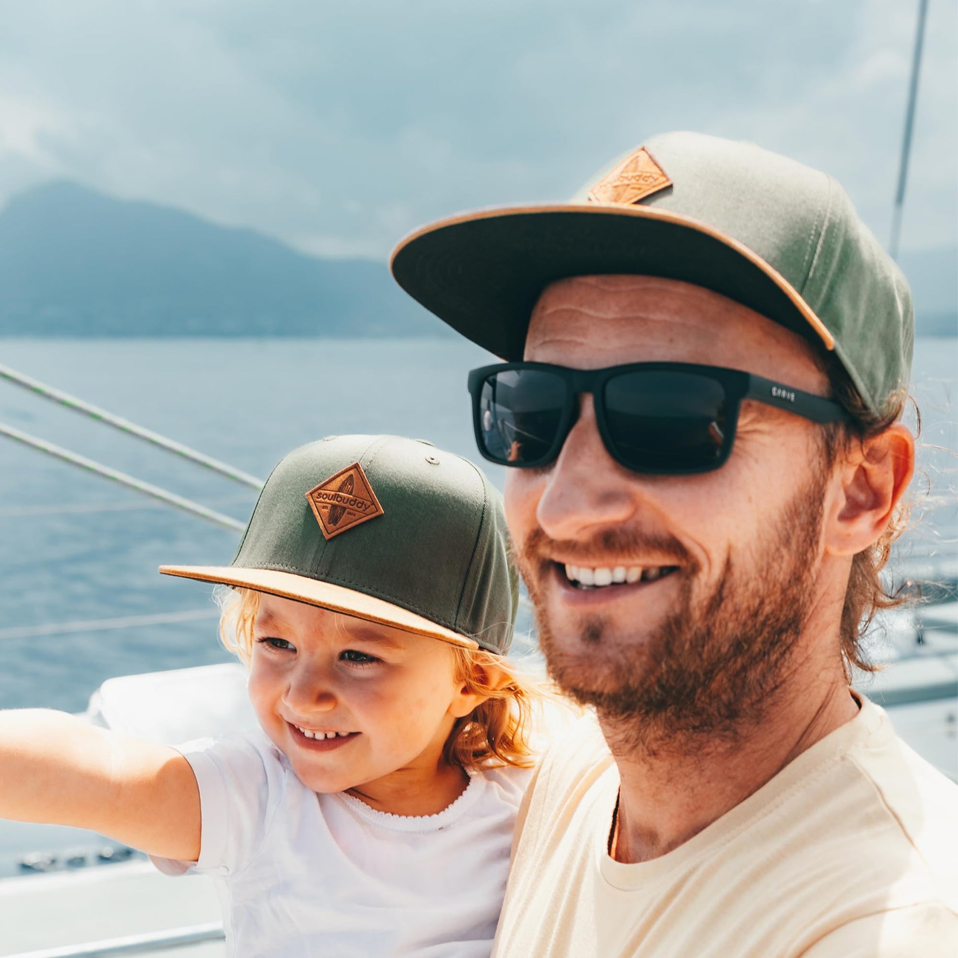Soulbuddy Casquette Homme Enfant – Lot de 2 Casquettes Famille – Papa et Fils/Fille Snapback – Mini-me Look – Idée Cadeau Fête des Pères - PATOGAZ