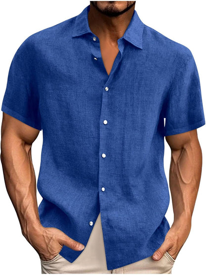 Chemises en Lin Boutonnées