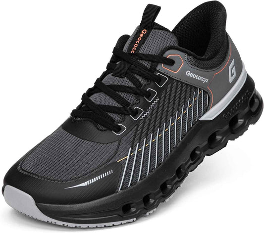 Baskets Larges Chaussures de Sport Homme | Chaussures à bout large, Pieds Larges, Respirant, Antidérapant, Amorti, pour Sorties quotidiennes, Fitness, Jogging