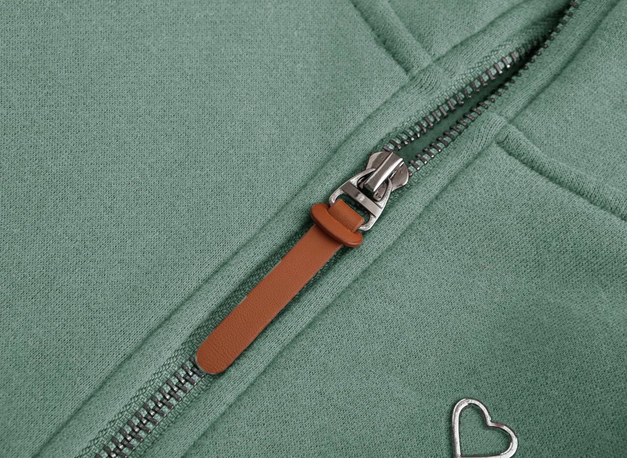 TrendiMax Sweat à Capuche Femmes avec Poches Manches Longues Manteau Femme Hiver Zippé Col Montant Hoodie Femme Chaude Douce Confortable - PATOGAZ