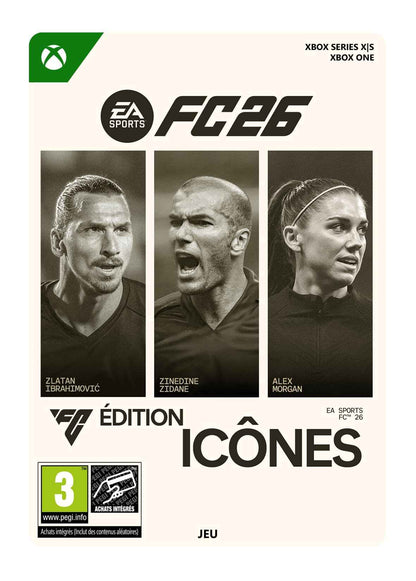 EA SPORTS FC 26 — Édition Standard Xbox Series X / Xbox One (Disque)