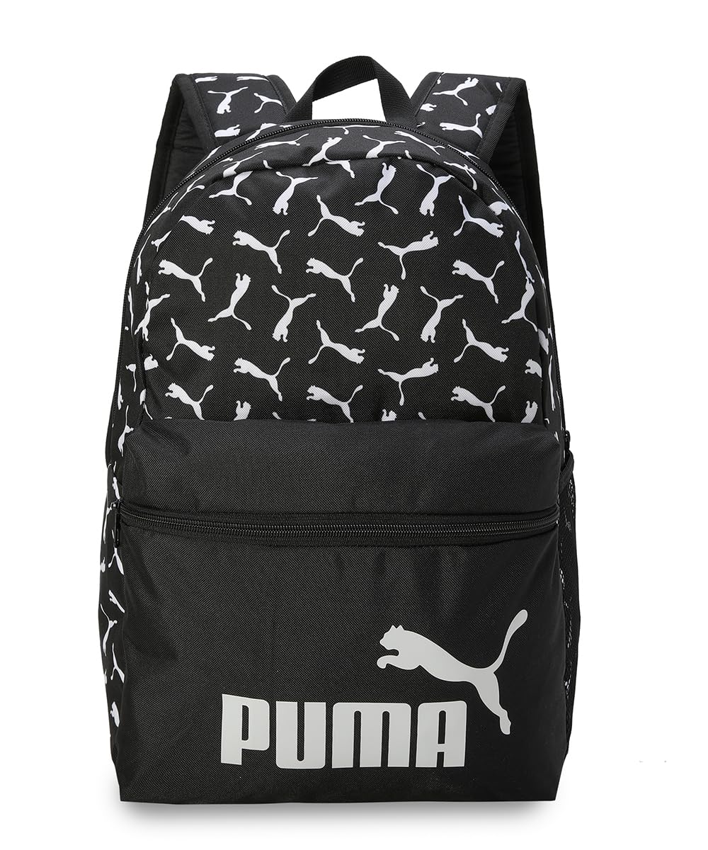 PUMA PUMA PHASE Backpack, Sacs à dos classiques Unisexe, PUMA Black-Gold-No.1 Logo, OSFA - 091164 - PATOGAZ