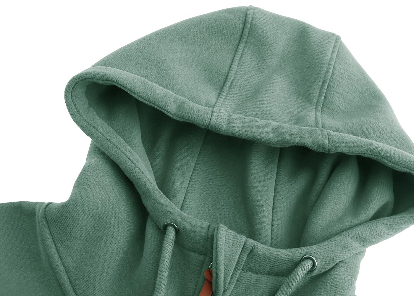 TrendiMax Sweat à Capuche Femmes avec Poches Manches Longues Manteau Femme Hiver Zippé Col Montant Hoodie Femme Chaude Douce Confortable - PATOGAZ