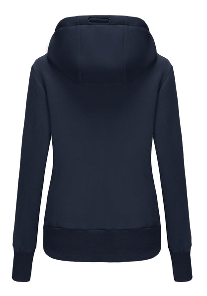 TrendiMax Sweat à Capuche Femme Pull à Capuche avec Fermeture Éclair Hoodie Imprimé pour Femmes - PATOGAZ