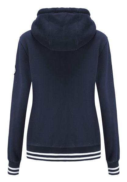 TrendiMax Sweat à Capuche Femmes avec Poches Manches Longues Manteau Femme Hiver Zippé Col Montant Hoodie Femme Chaude Douce Confortable - PATOGAZ