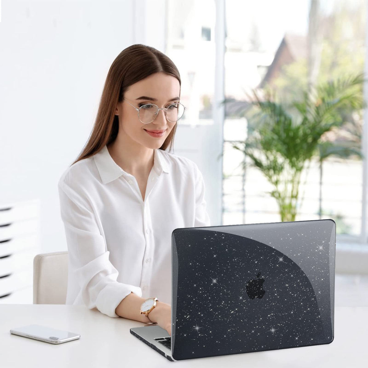 Coque MacBook Air 13,6" Crystal Clear — Compatible M2 / M3 / M4 / M5 (2022–2026)