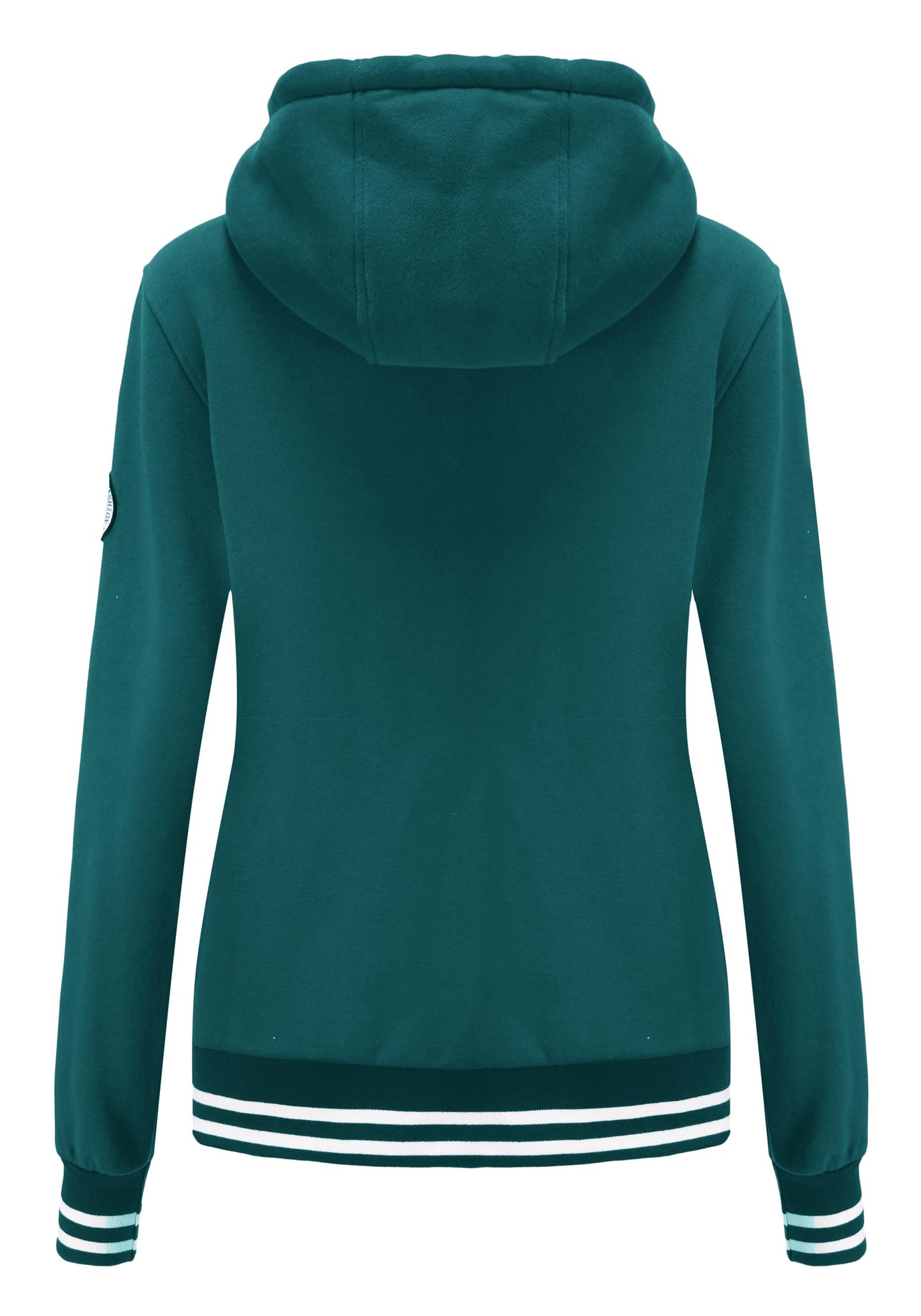 TrendiMax Sweat à Capuche Femmes avec Poches Manches Longues Manteau Femme Hiver Zippé Col Montant Hoodie Femme Chaude Douce Confortable - PATOGAZ